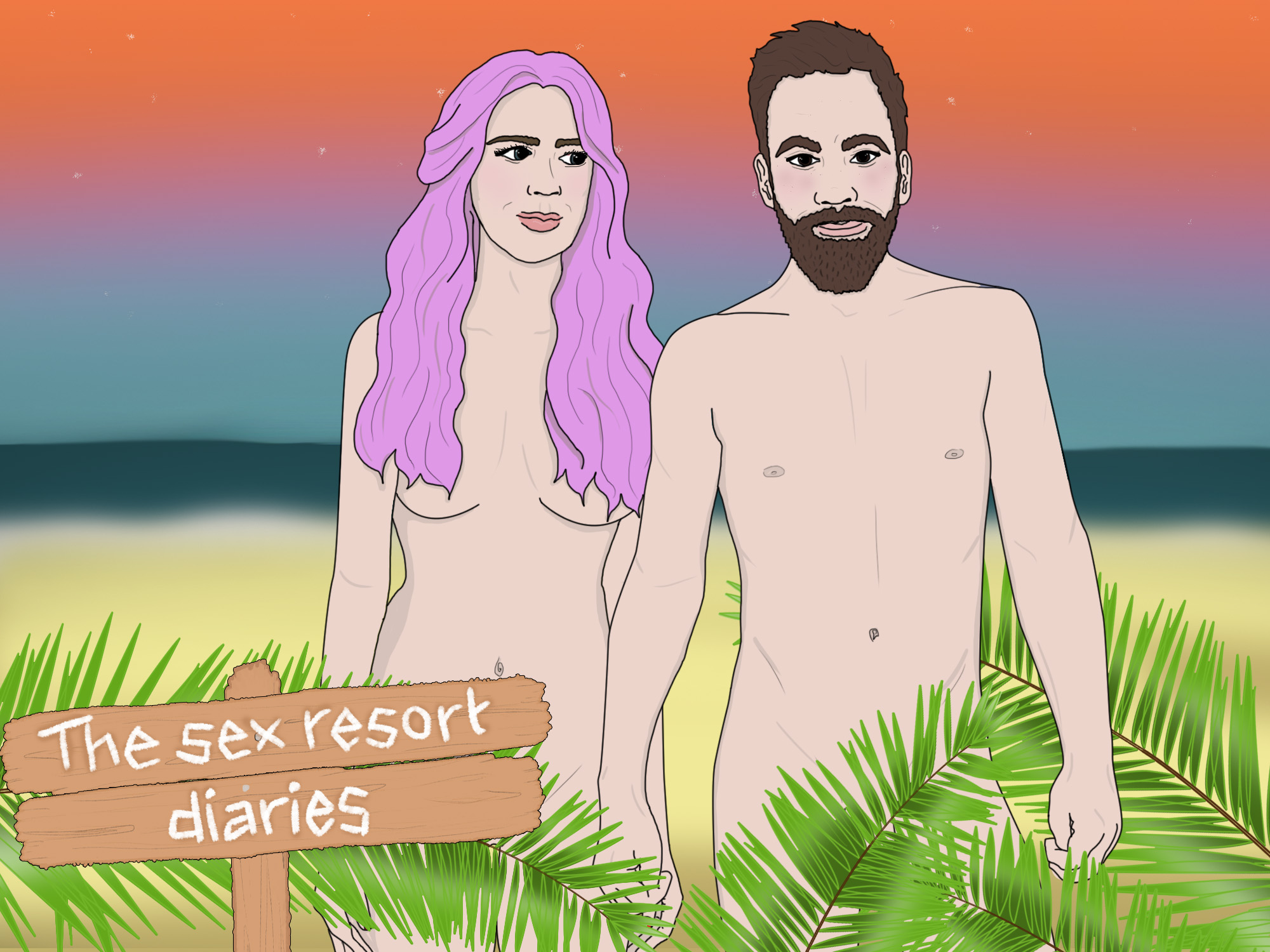 Sex rock beach