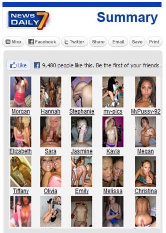 Hacked nude girls from facebook
