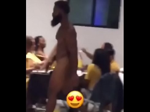 Fully naked black man