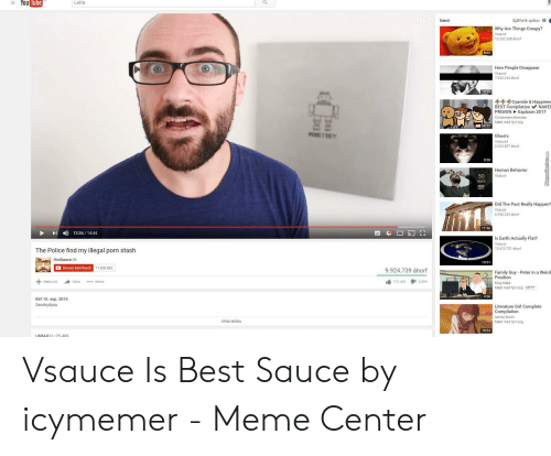 Number S. reccomend vsauce talks about random thing
