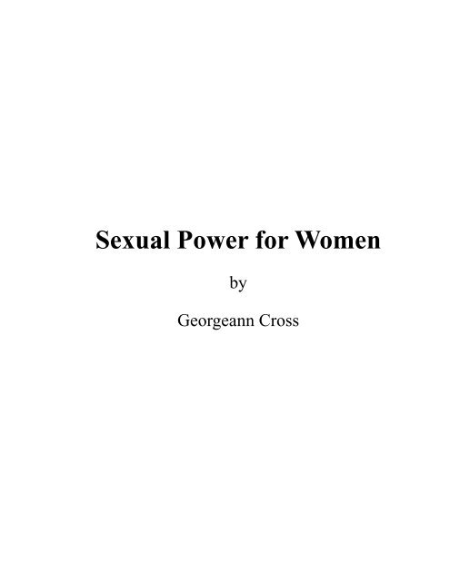Domination submission conceptualizing sex power