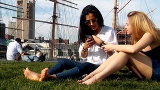 Admiral o. t. F. recomended Candid two bare girl soles on grass - Numa Feet.