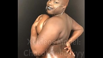 Ebony goth spit nipple clamps