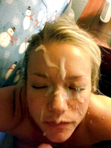 Second part girlfriend getting facialized
