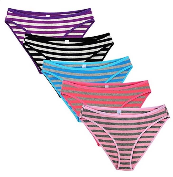 Snicky S. reccomend making colorful bikini cotton panties