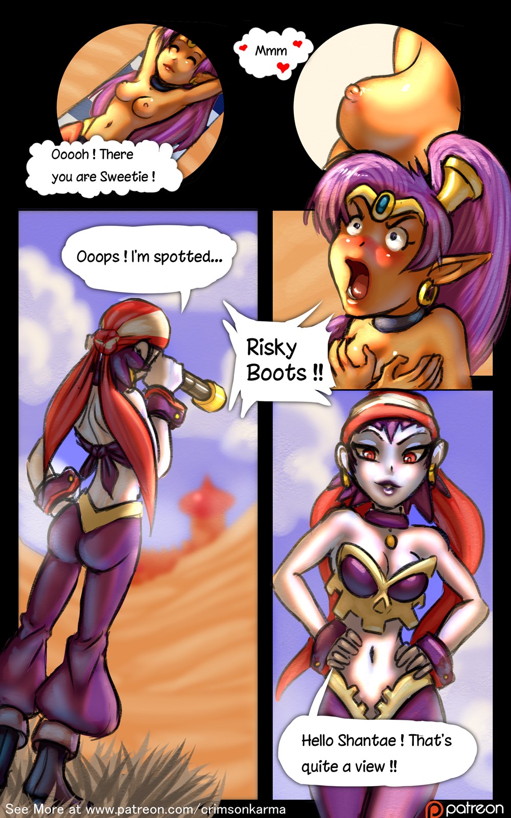 Shantae risky porn game