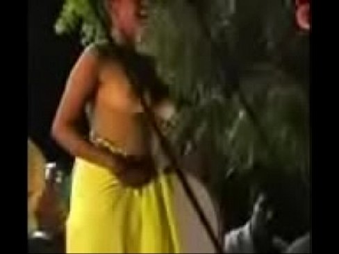 Villagers recording when girl caught