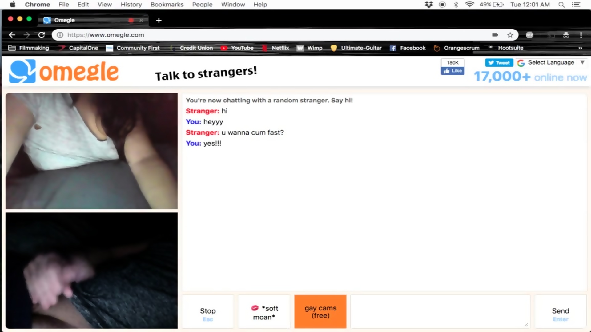 best of Asian moans dirty omegle talks