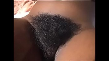 Black hairy pussy cum