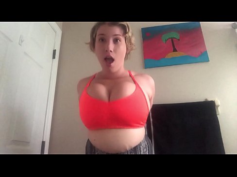 Mudding having bouncing boobs