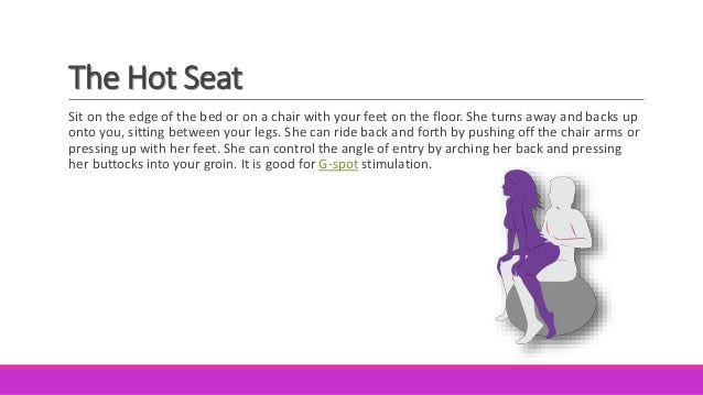 The hot seat sex position