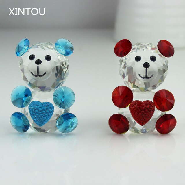 Mad D. reccomend Asian teddy bear glass figurines
