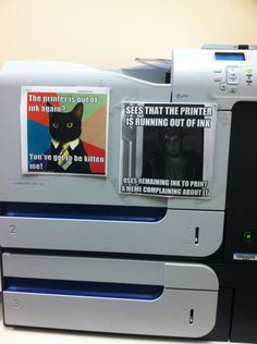 Hat T. reccomend Don t lick the photocopier