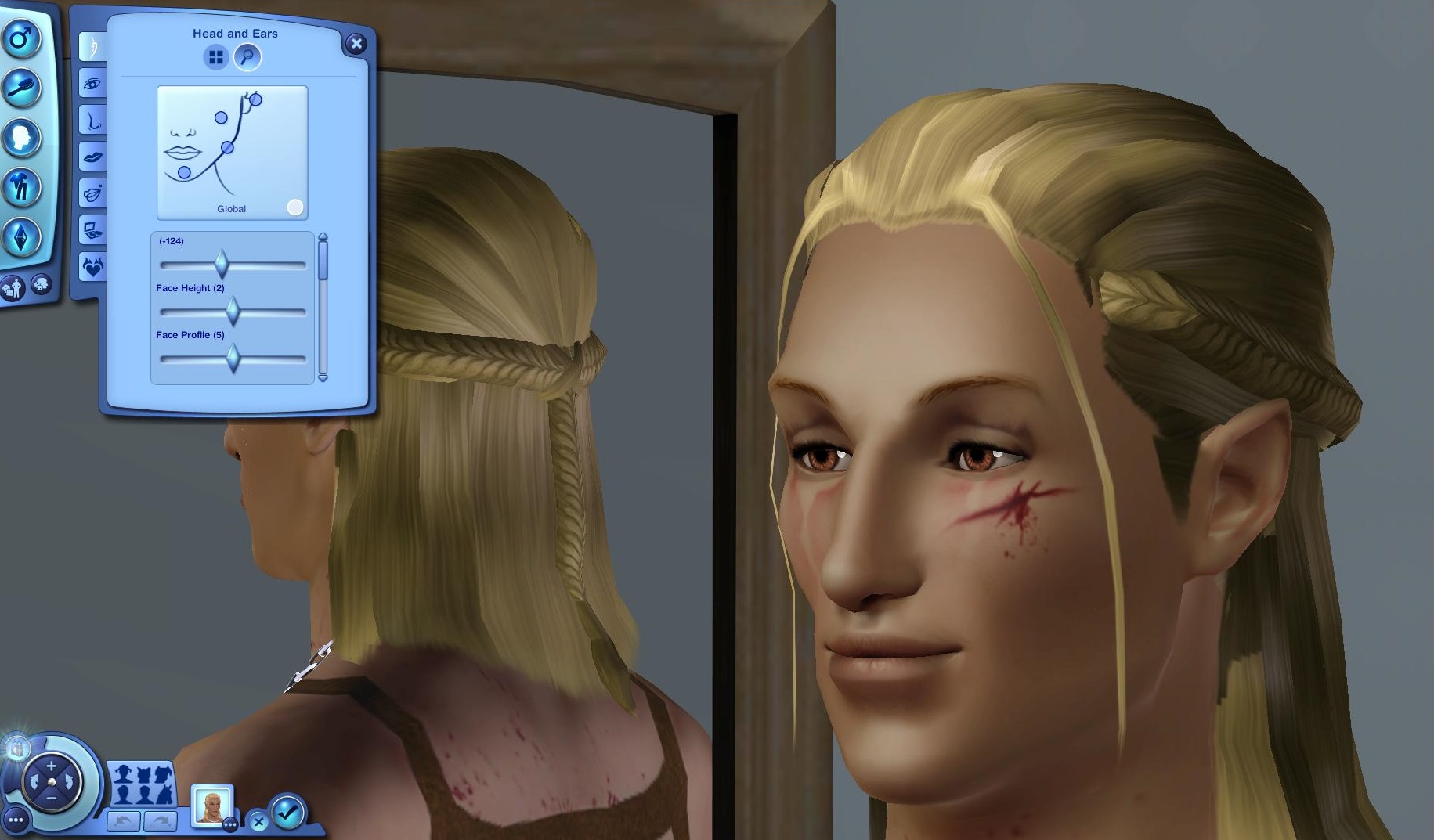best of Sims Facial 3 hack