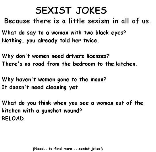 best of Sexist jokes Best