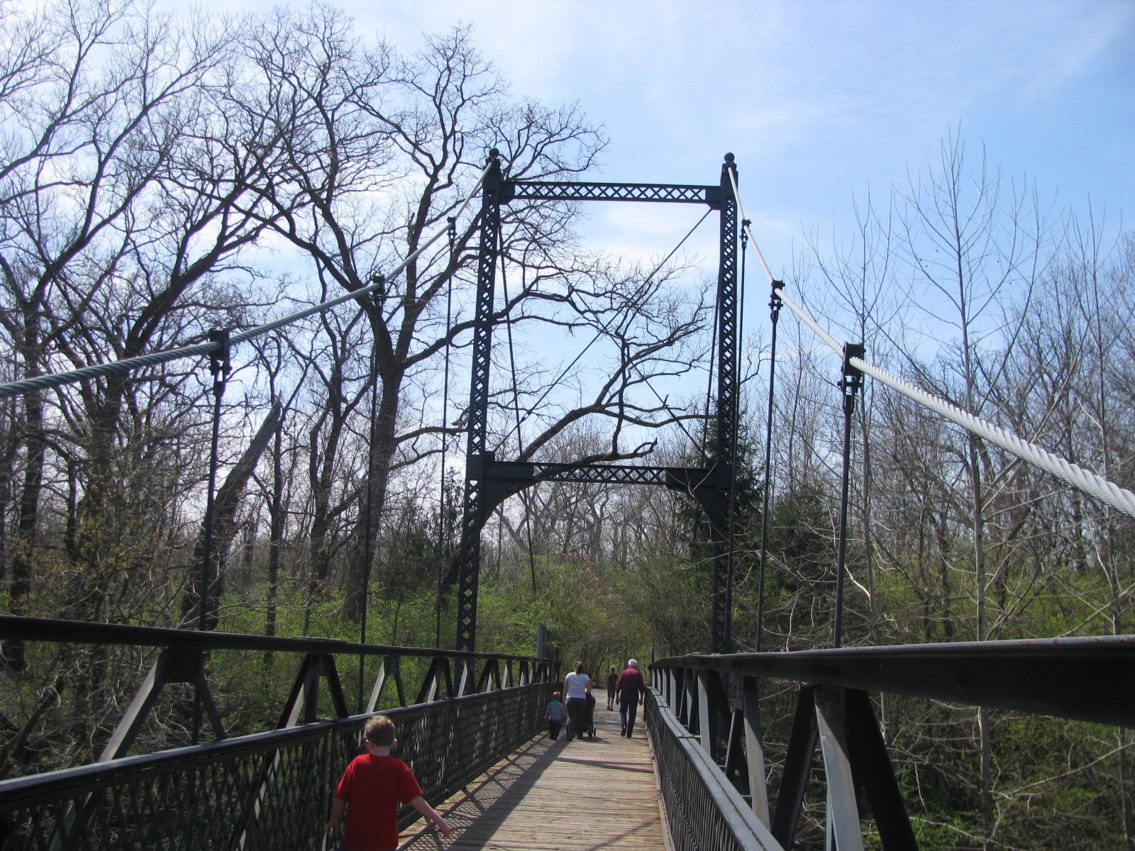 Nintendo reccomend Kansas oldest swinging bridge