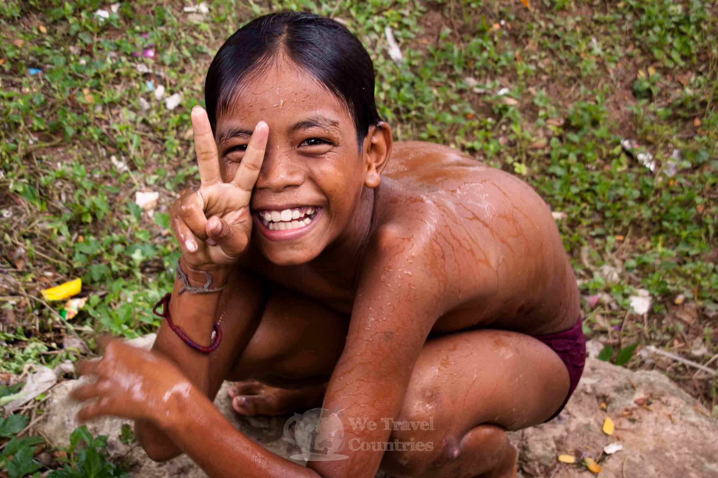 Cambodia boy naked