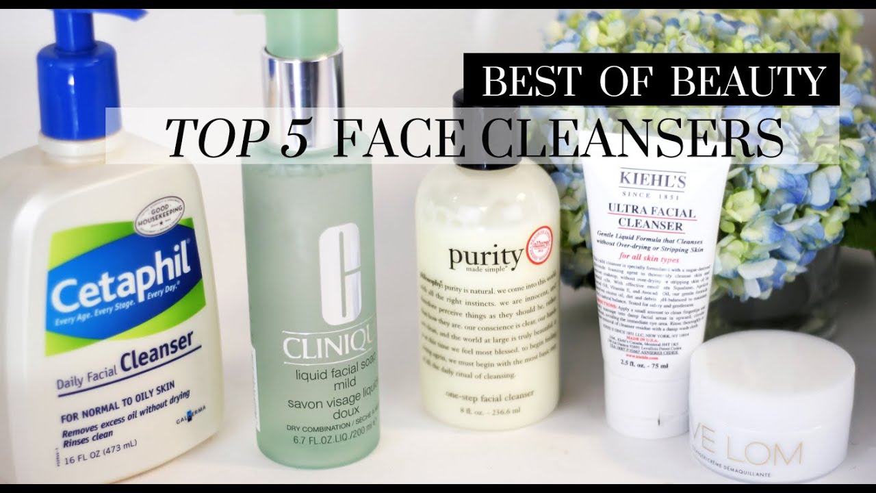 The best facial cleansers