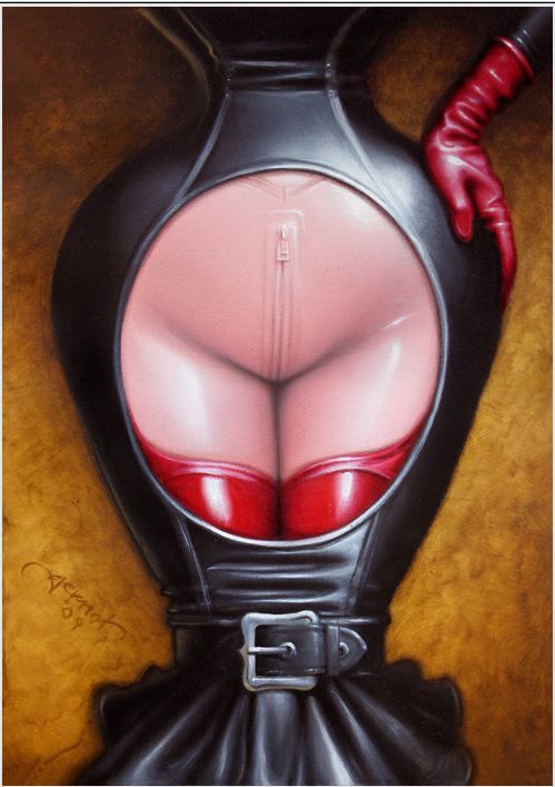 Snappie reccomend Erotic butt fetish art