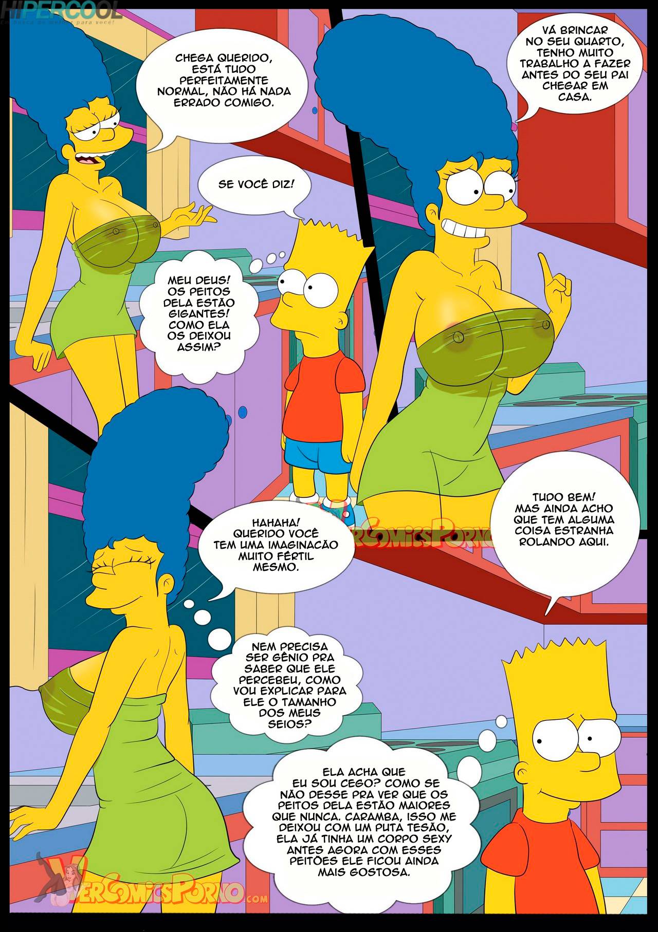 best of And marge hentai Bart