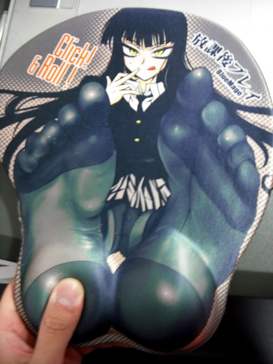 Hurricane reccomend Fetish foot mouse pad