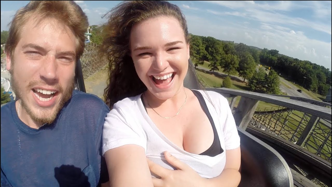 Sam reccomend Boob flashing on a rollercoaster