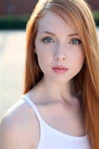 Cute redhead facial