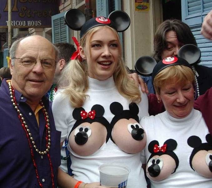 best of Mouse mickey Painted boobs