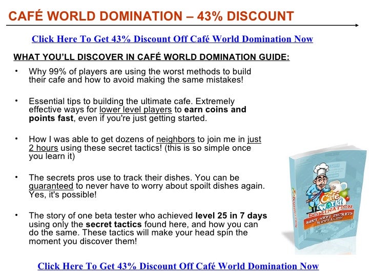 best of Domination guide world Cafe