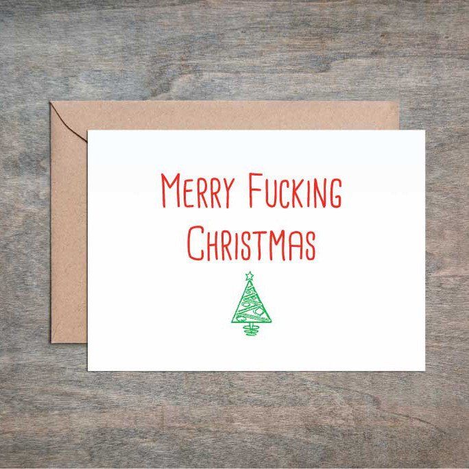 Merry fucking christmas adult