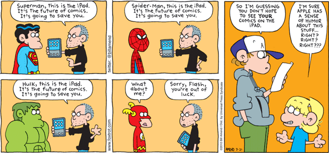 Bill amend comic strip