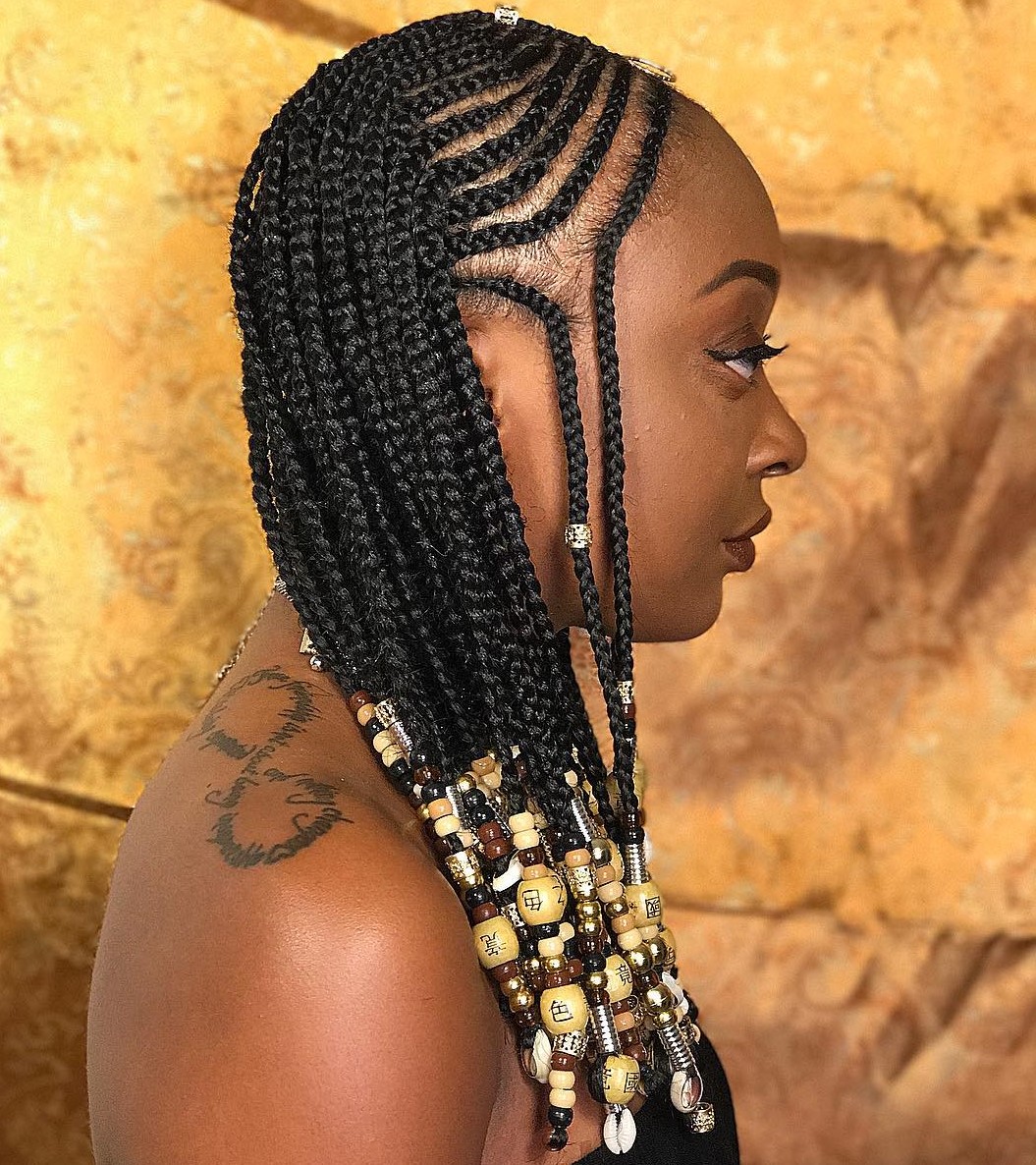 General reccomend Braided hairy style for black women