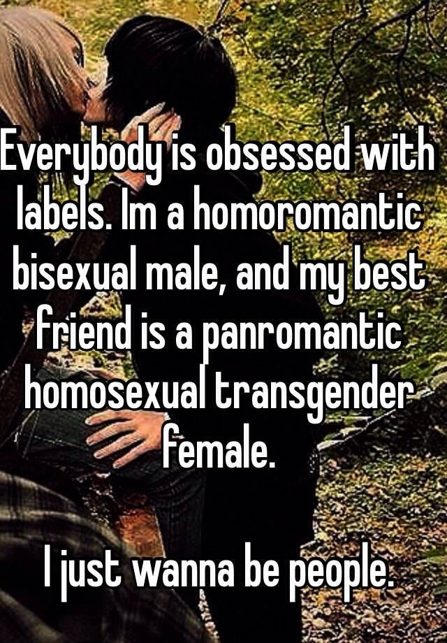 Bisexual obsessed with partner