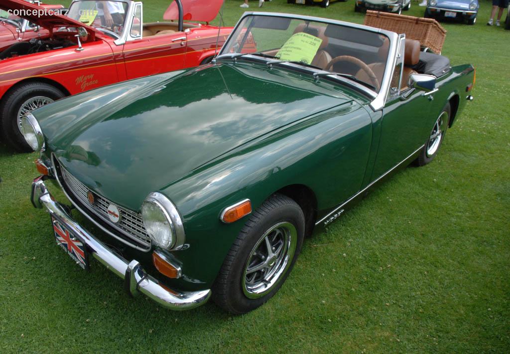 Chassis numbers for 1968 mg midget