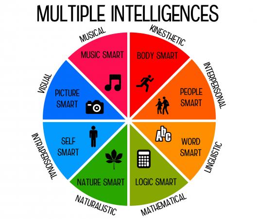 Multiple intelligence test for adults