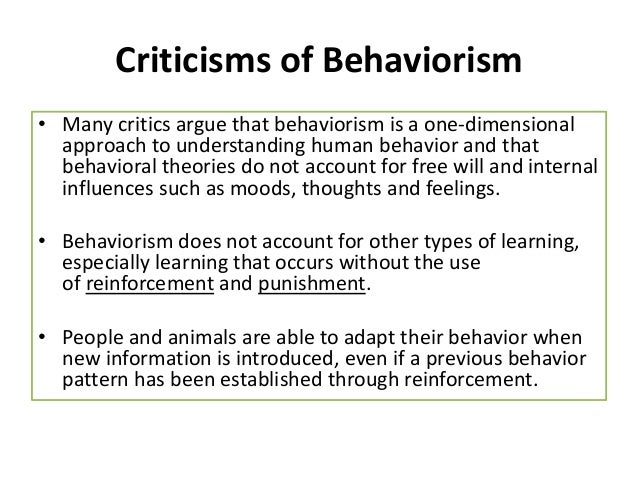 best of Psychologhy Domination of behaviorism