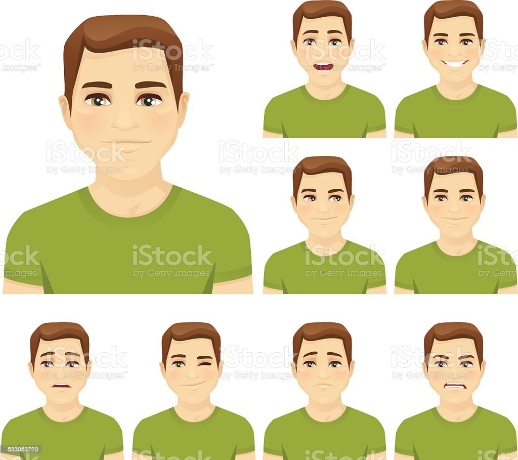best of Expression facial Clipart