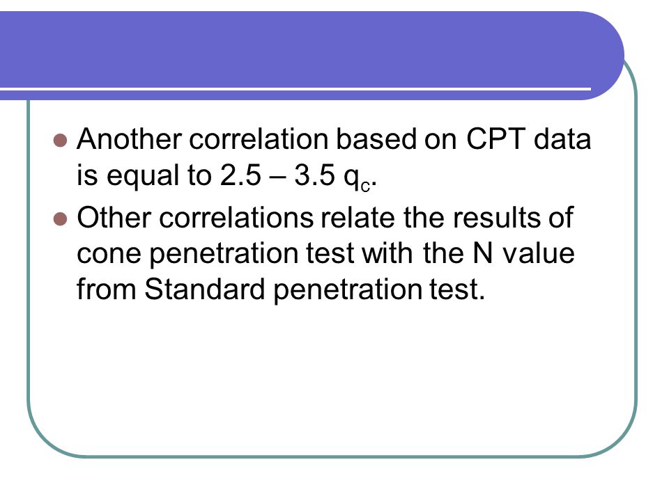 best of Methodology Cone penetration test