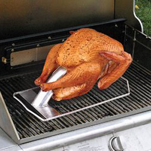 Chuckles reccomend Cooking shaved turkey on the grill