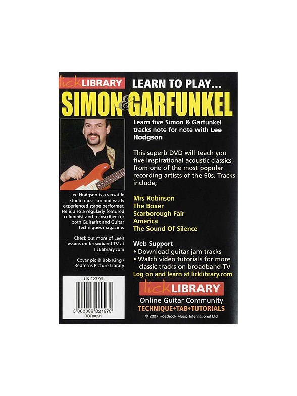 Learn to play garfunkel lick