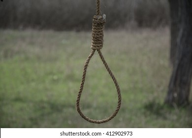 Erotic hang noose rope