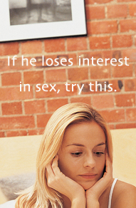 Has in interest no sex wife