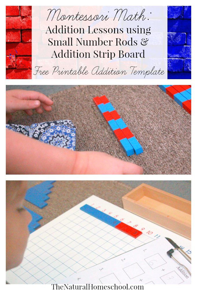 Doodle reccomend Montessori and addition strip board and lesson
