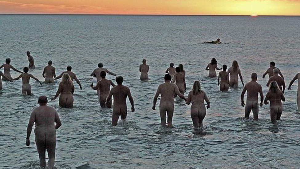 Naked punshments in nudist beaches pictures