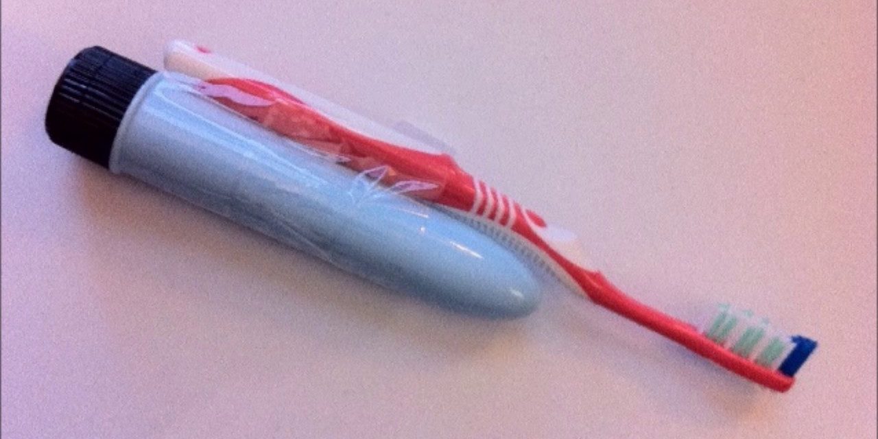 Toothbrush as a vibrator