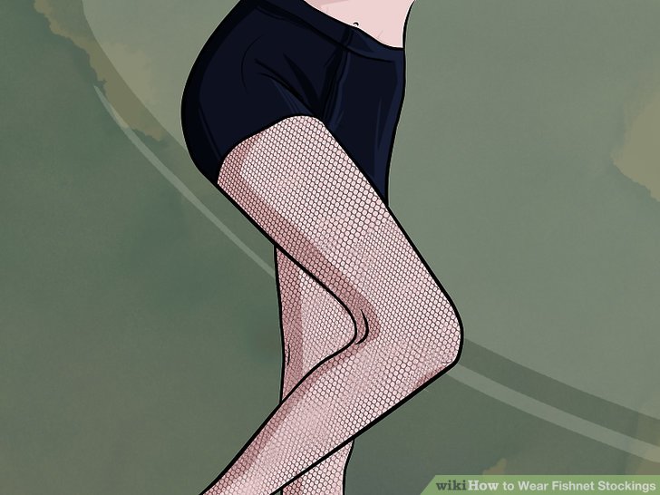 Why wear fishnet pantyhose